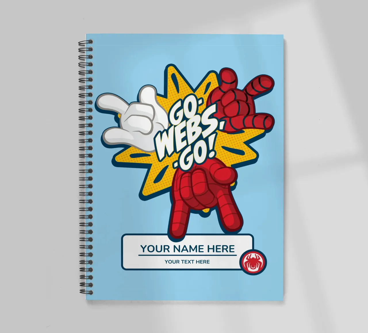 Spidey - Go Webs II carnet à spirale de SPIDEY and his AMAZING FRIENDS