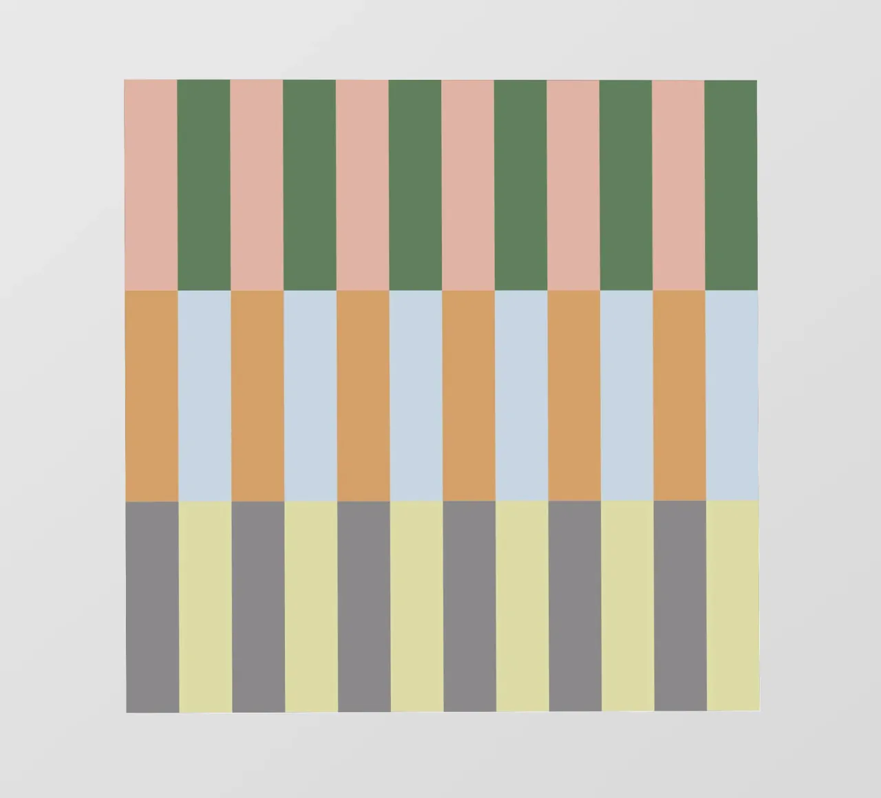 Multi Colored Stripes Pattern pellicola backlit da Paigaam Studio