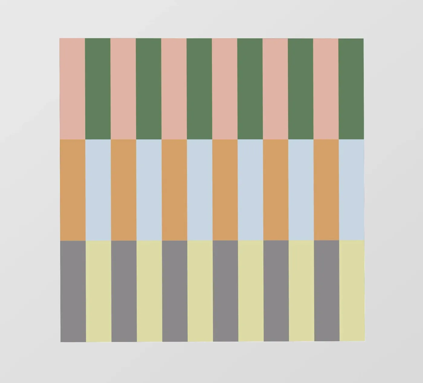 Motivo a strisce multicolore pellicola backlit da Paigaam Studio