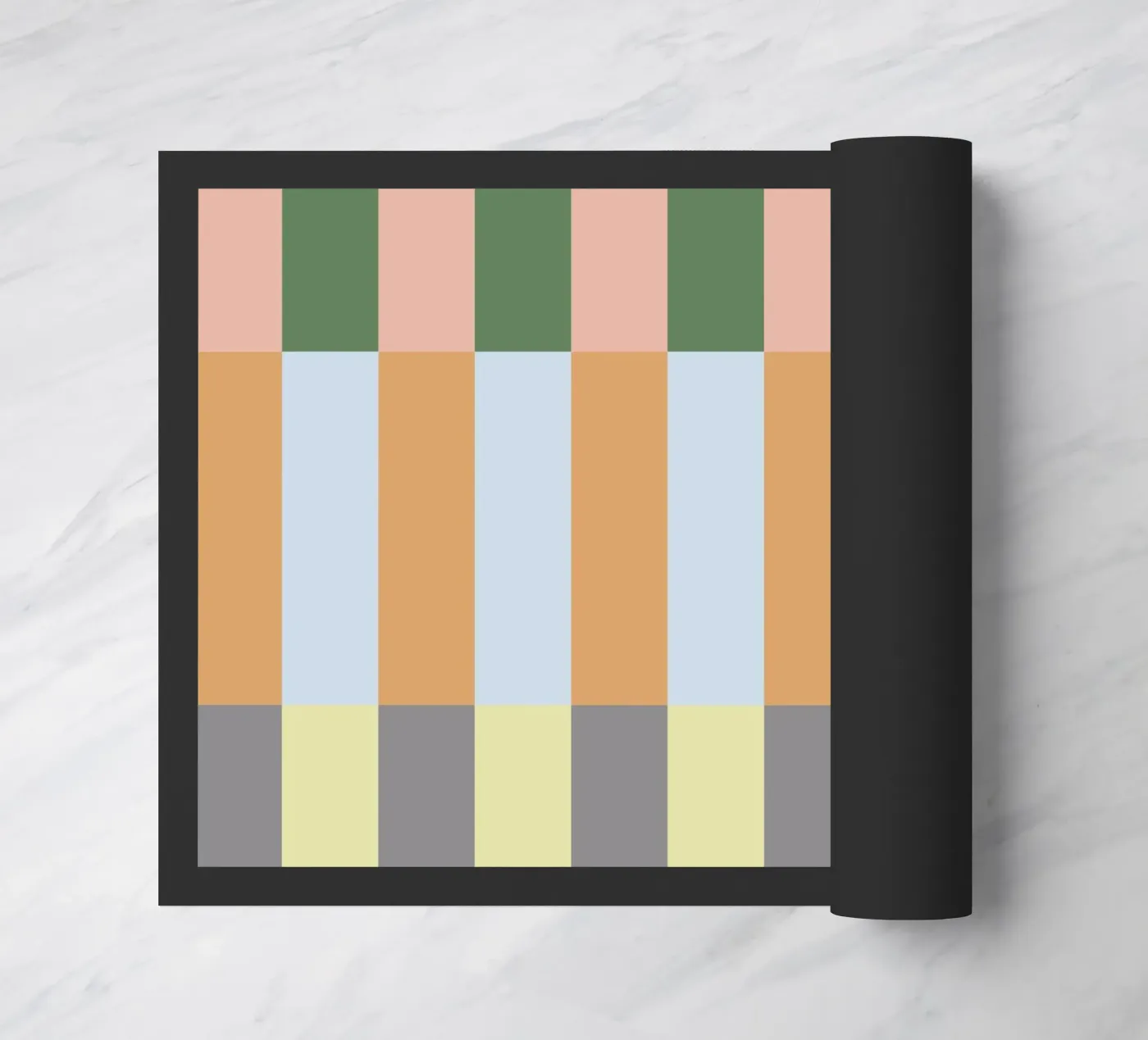 Multi Colored Stripes Pattern zerbino da Paigaam Studio