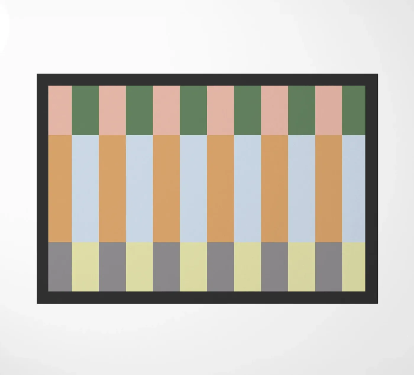 Multi Colored Stripes Pattern zerbino da Paigaam Studio