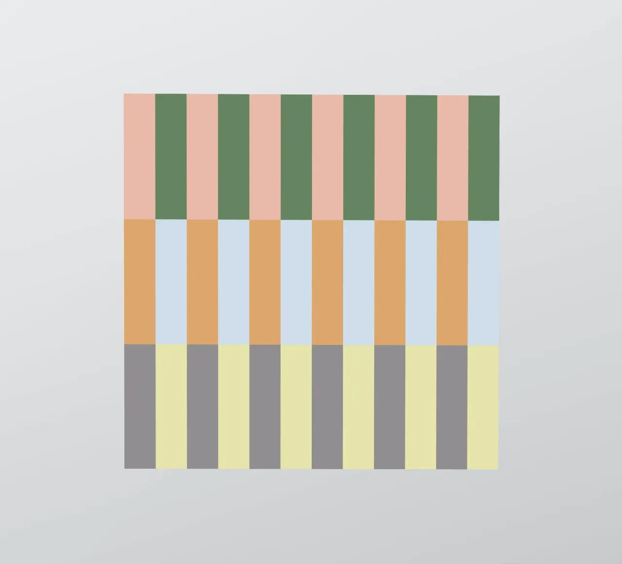 Multi Colored Stripes Pattern sticker by Paigaam Studio