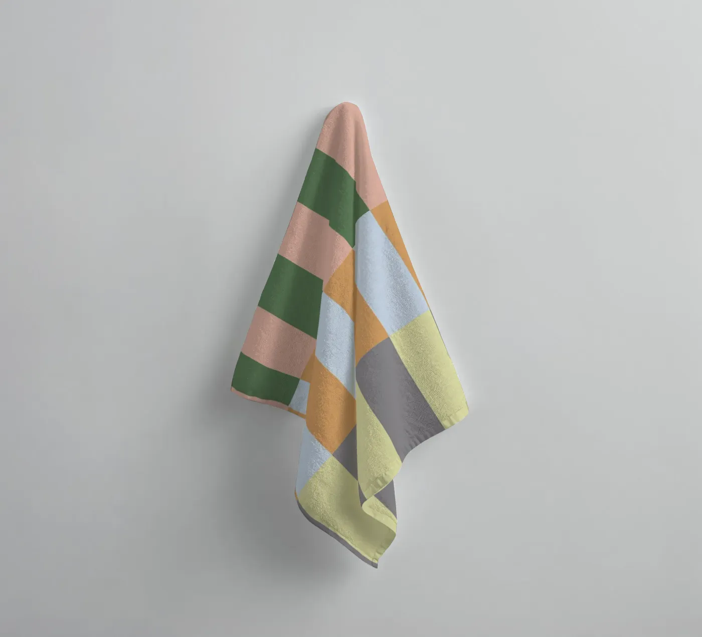Multi Colored Stripes Pattern towel by Paigaam Studio