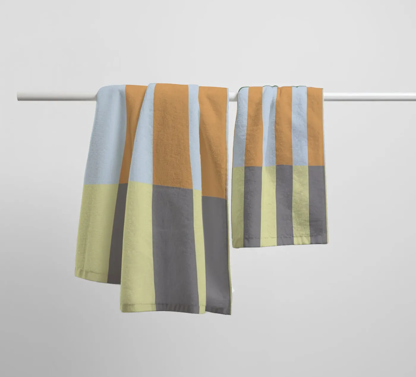 Multi Colored Stripes Pattern towel by Paigaam Studio