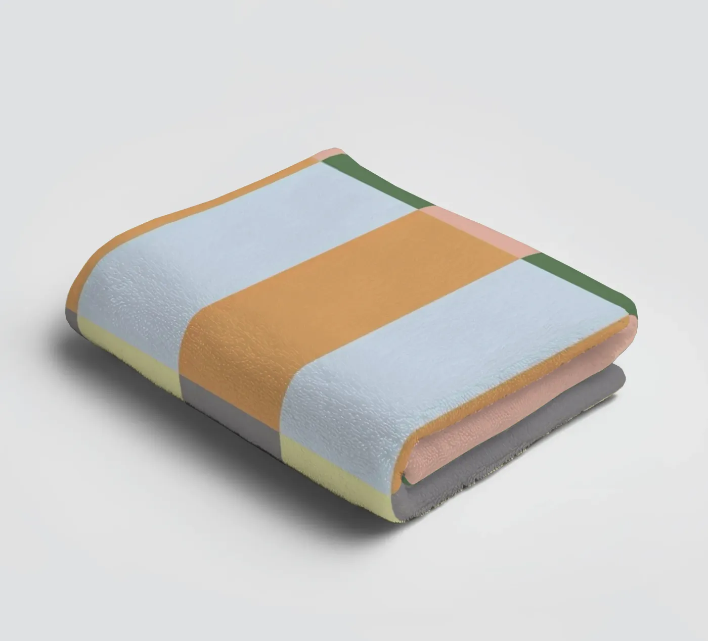 Multi Colored Stripes Pattern towel by Paigaam Studio