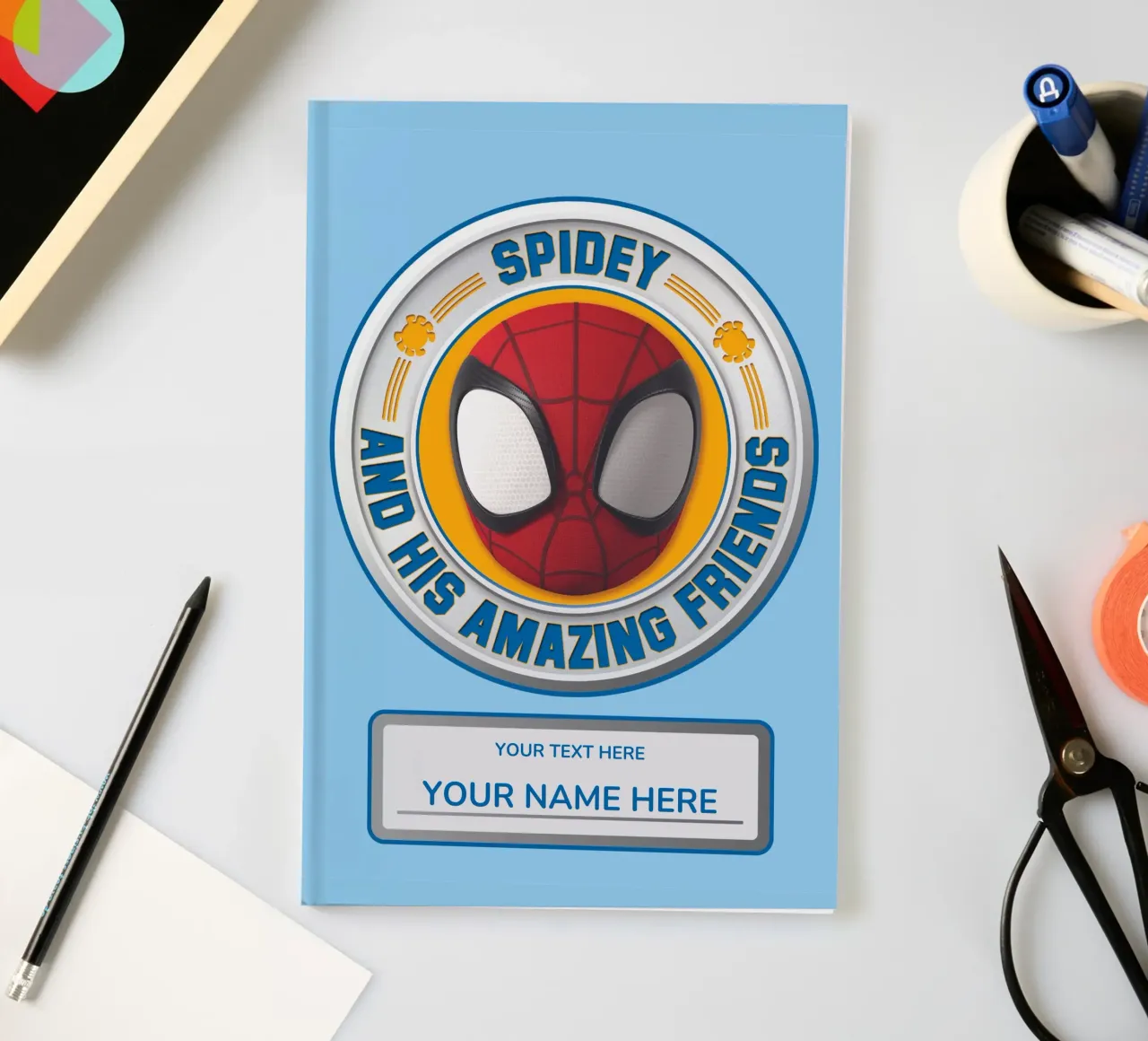 Spidey and his amazing friends notitieboek van SPIDEY and his AMAZING FRIENDS