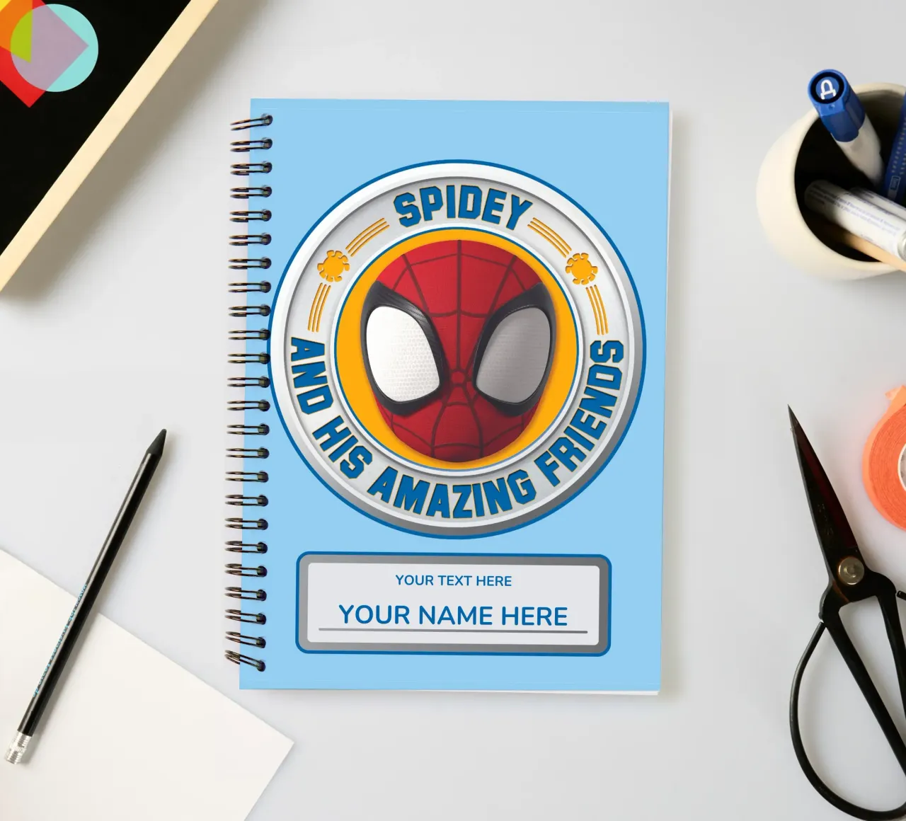 Spidey and his amazing friends carnet à spirale de SPIDEY and his AMAZING FRIENDS