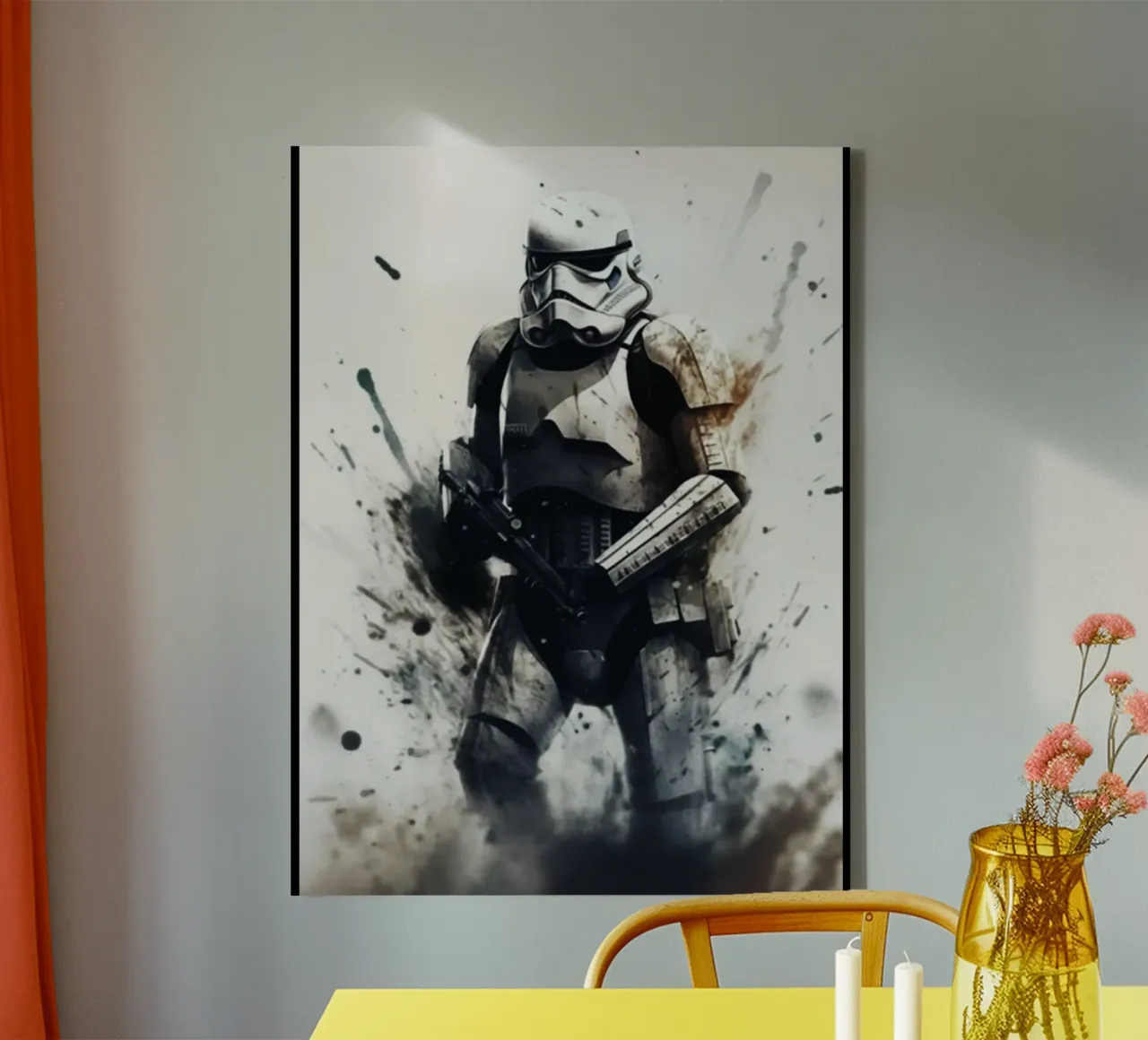 Maglietta classica Stormtrooper tela con Cornice a cassetta da brands1.0