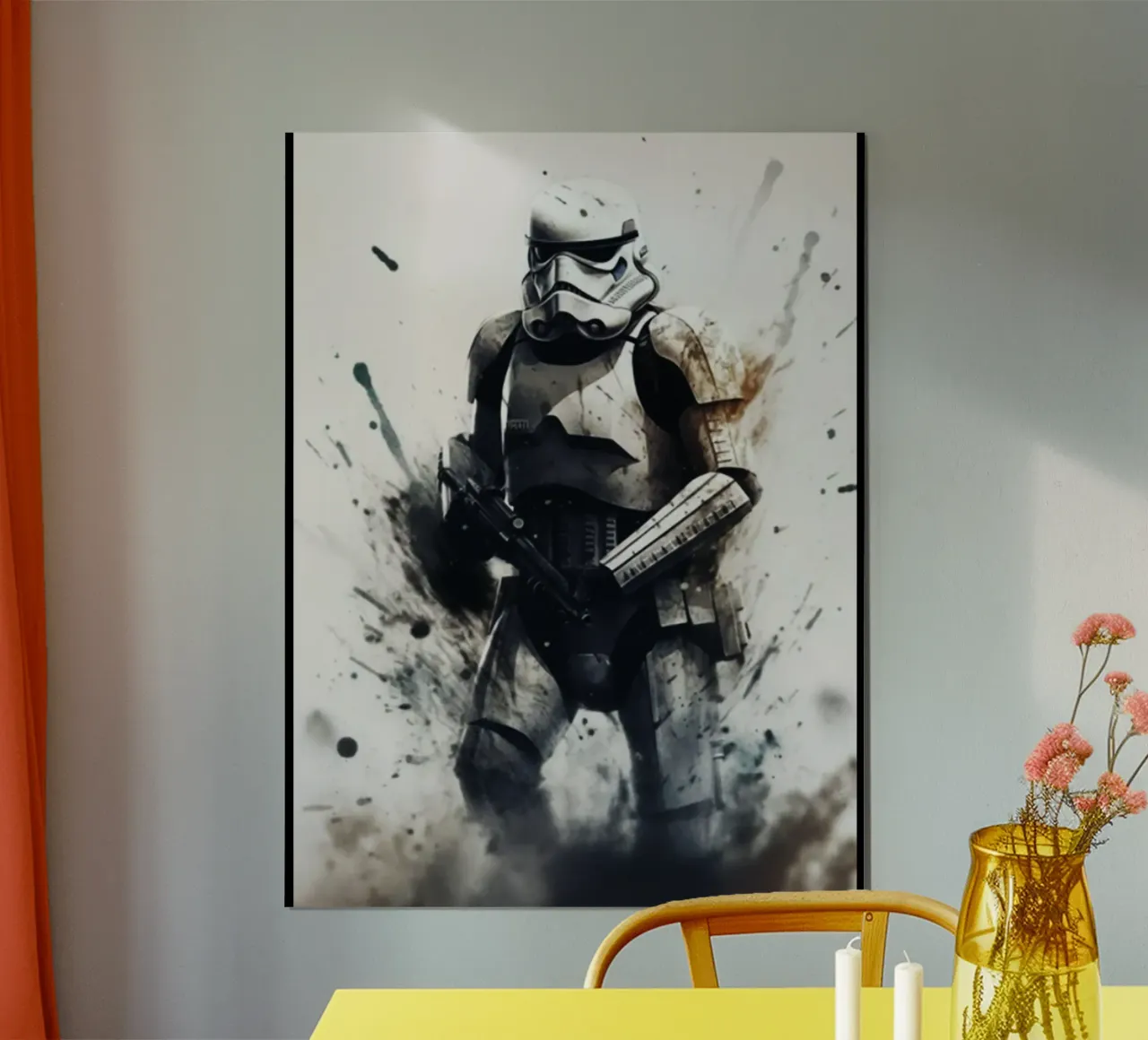 Maglietta classica Stormtrooper poster con telaio in plastica da brands1.0