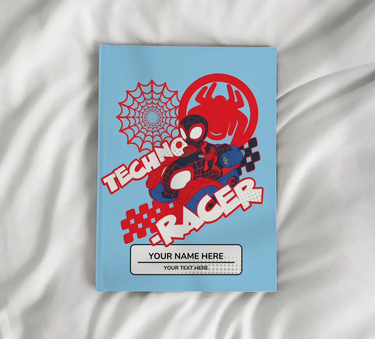 Spidey - Techno-Racer notitieboek van SPIDEY and his AMAZING FRIENDS