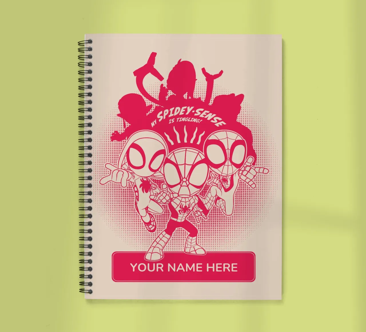 Spidey Power carnet à spirale de SPIDEY and his AMAZING FRIENDS