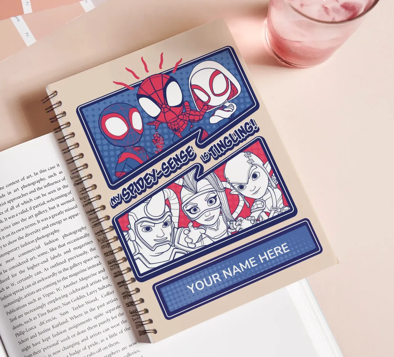 Spider-Sense carnet à spirale de SPIDEY and his AMAZING FRIENDS