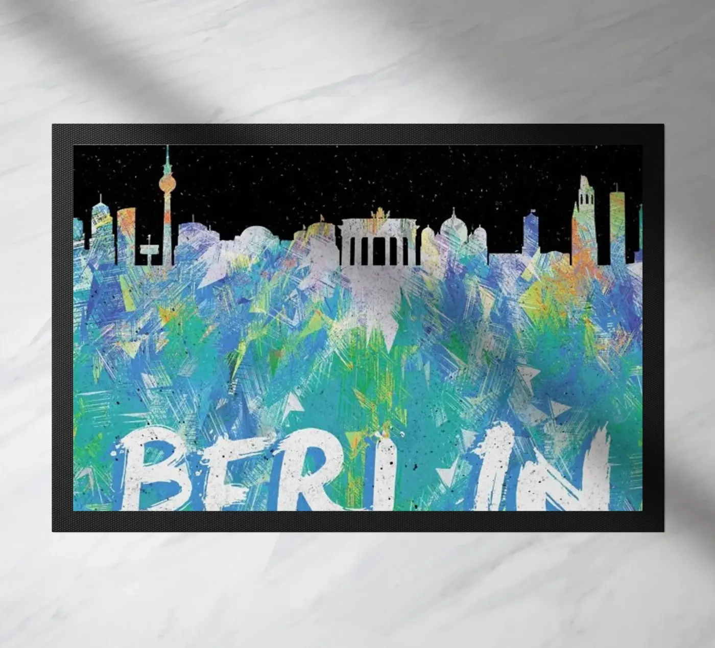 Berlin doormat by Danny Ivan