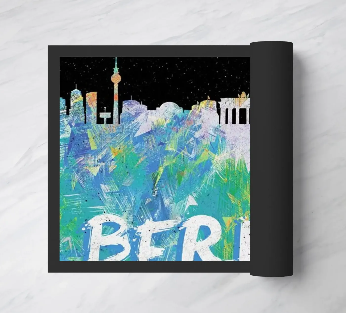 Berlin doormat by Danny Ivan