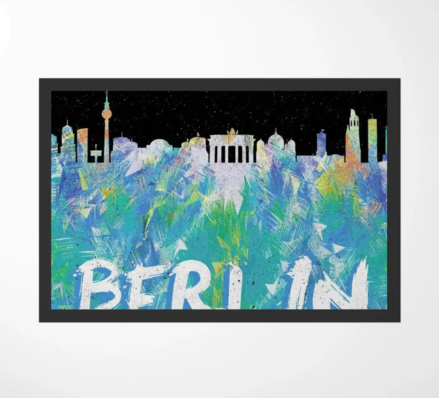 Berlin doormat by Danny Ivan