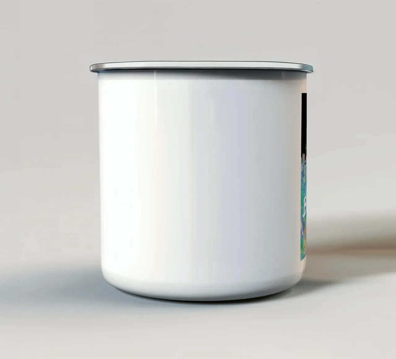 Berlin tazza in smalto da Danny Ivan