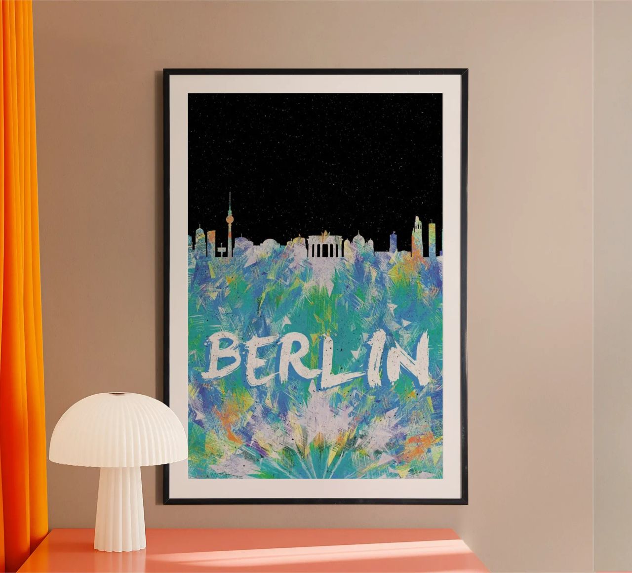 Berlin poster by Danny Ivan