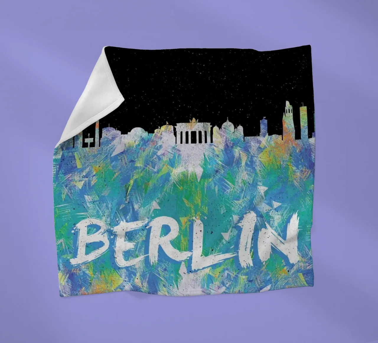Berlin fleecedeken van Danny Ivan