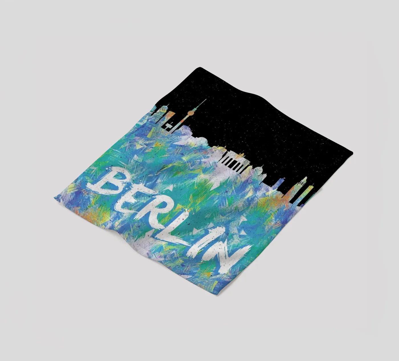 Berlin coperta in pile da Danny Ivan