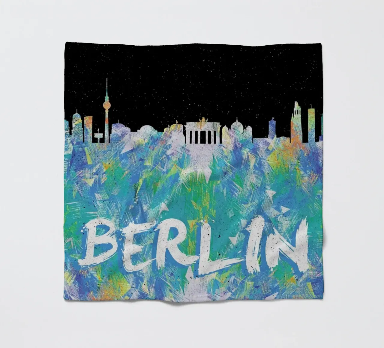 Berlin fleecedeken van Danny Ivan