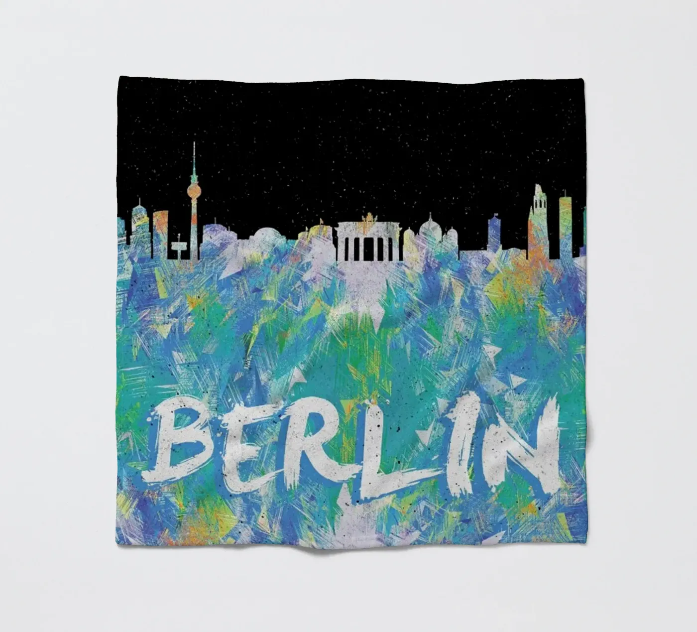 Berlin coperta in pile da Danny Ivan