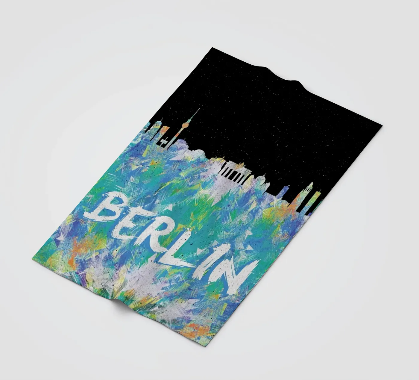 Berlin coperta in pile da Danny Ivan