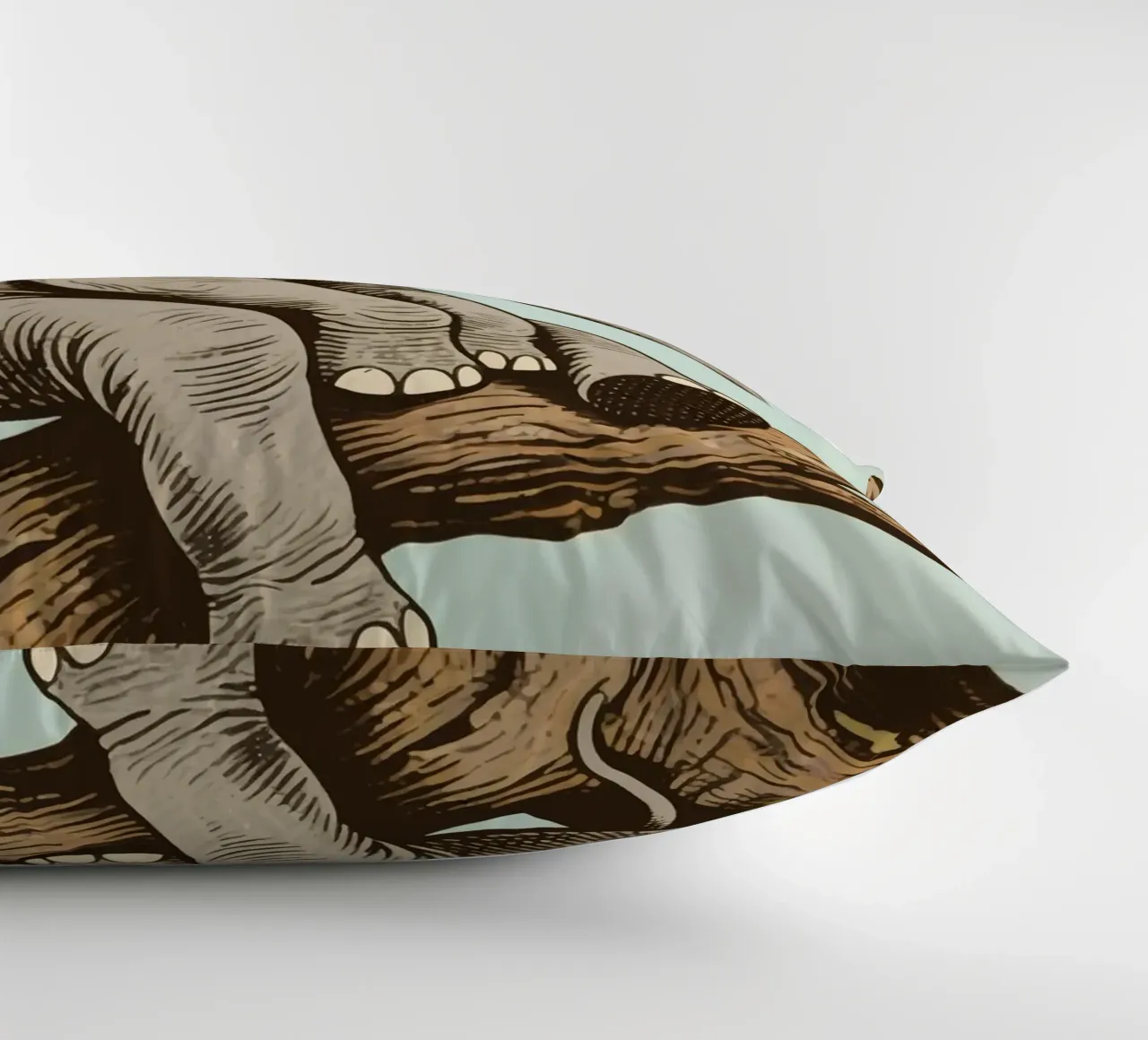 elephant on a tree cuscino da knowledge