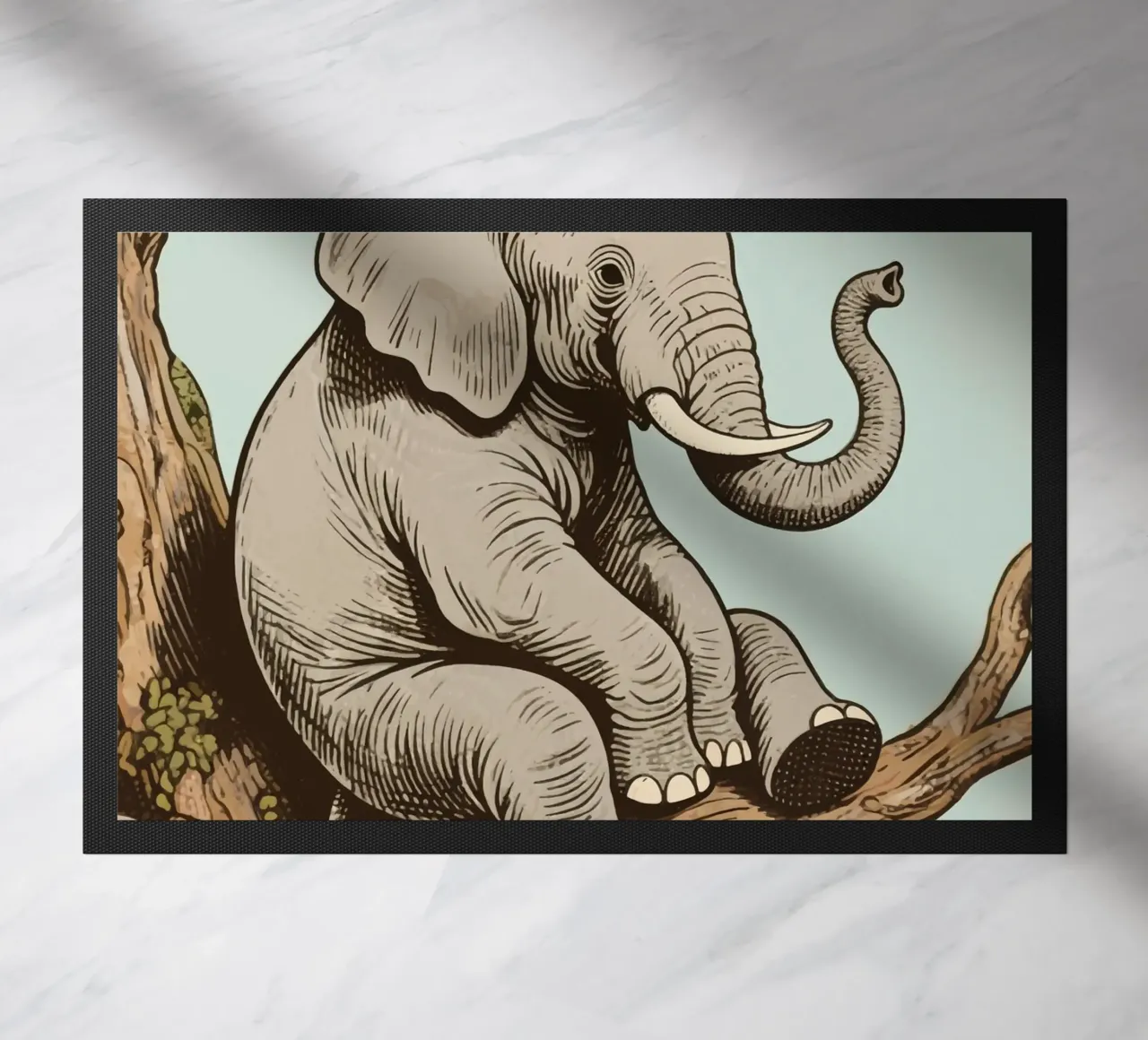 elephant on a tree zerbino da knowledge