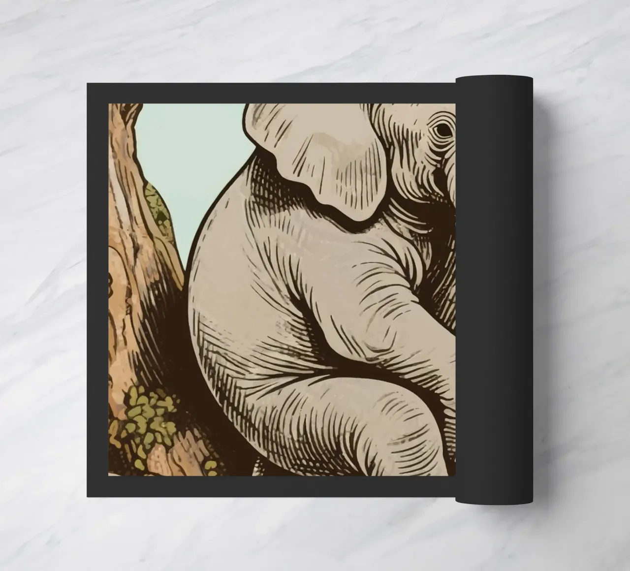 elephant on a tree zerbino da knowledge