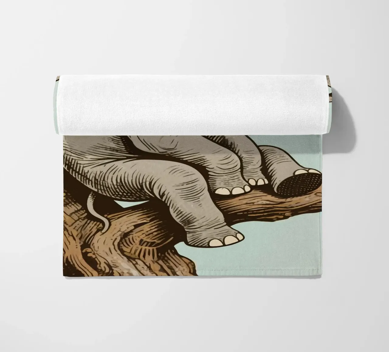 elephant on a tree telo mare da knowledge