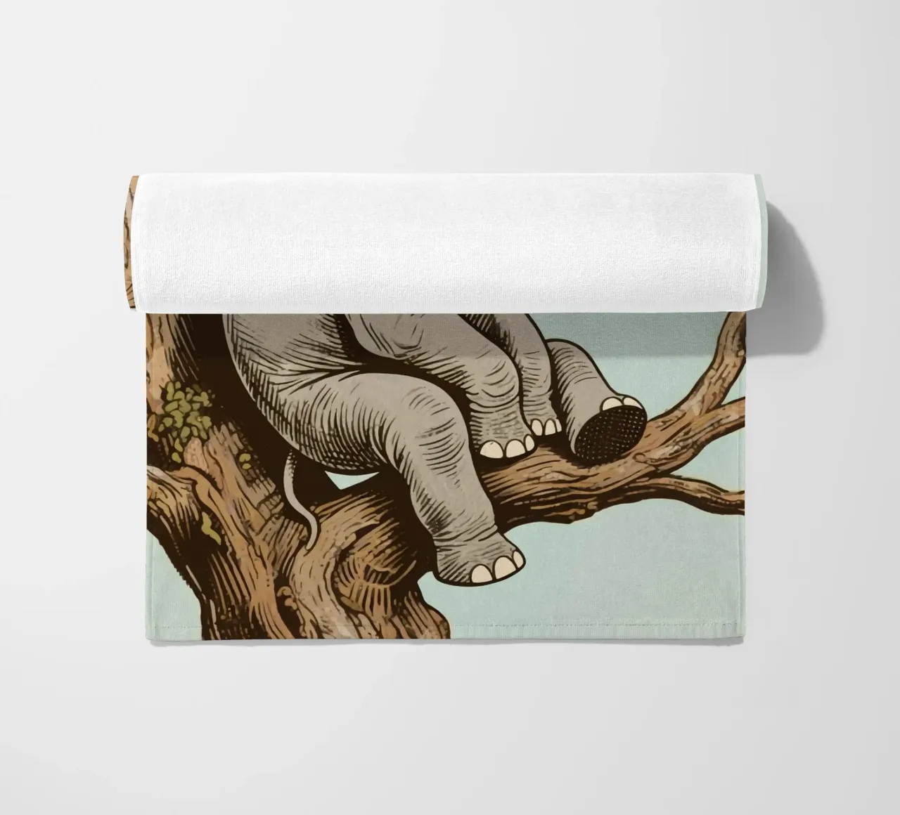 elephant on a tree telo mare da knowledge