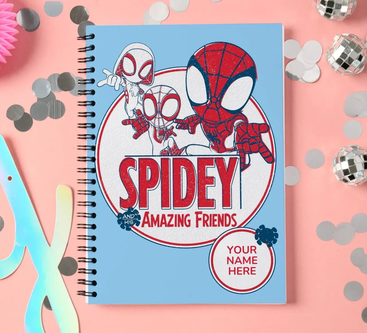 Spidey & amazing Friends carnet à spirale de SPIDEY and his AMAZING FRIENDS