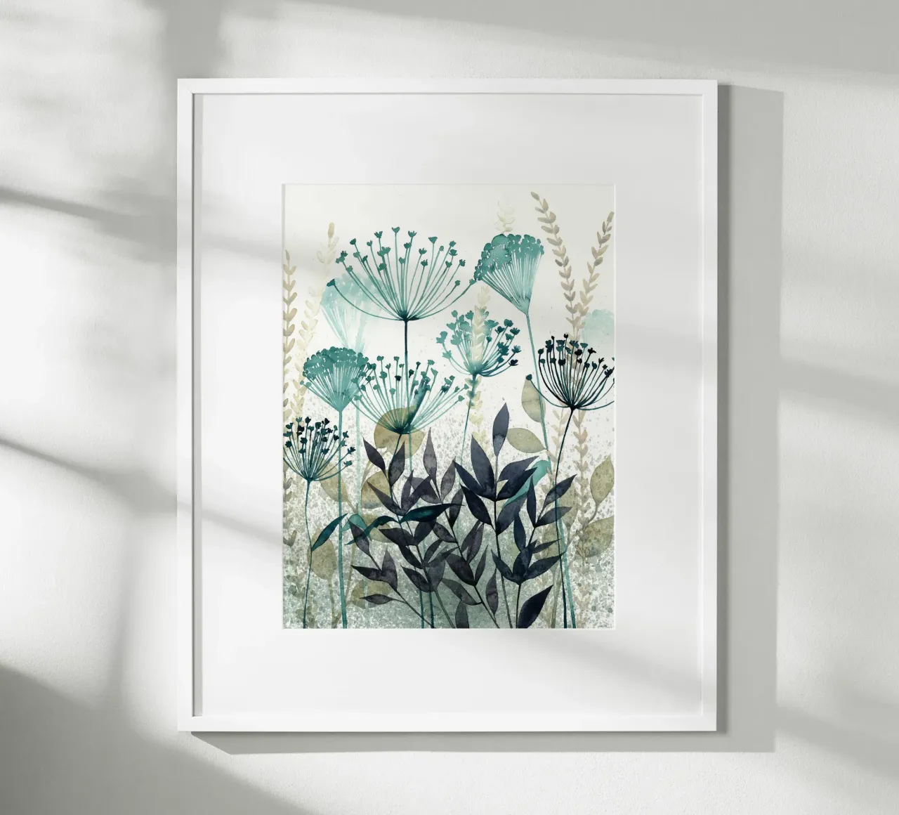 Prato estivo - Grace Popp poster con telaio in plastica da medineprint