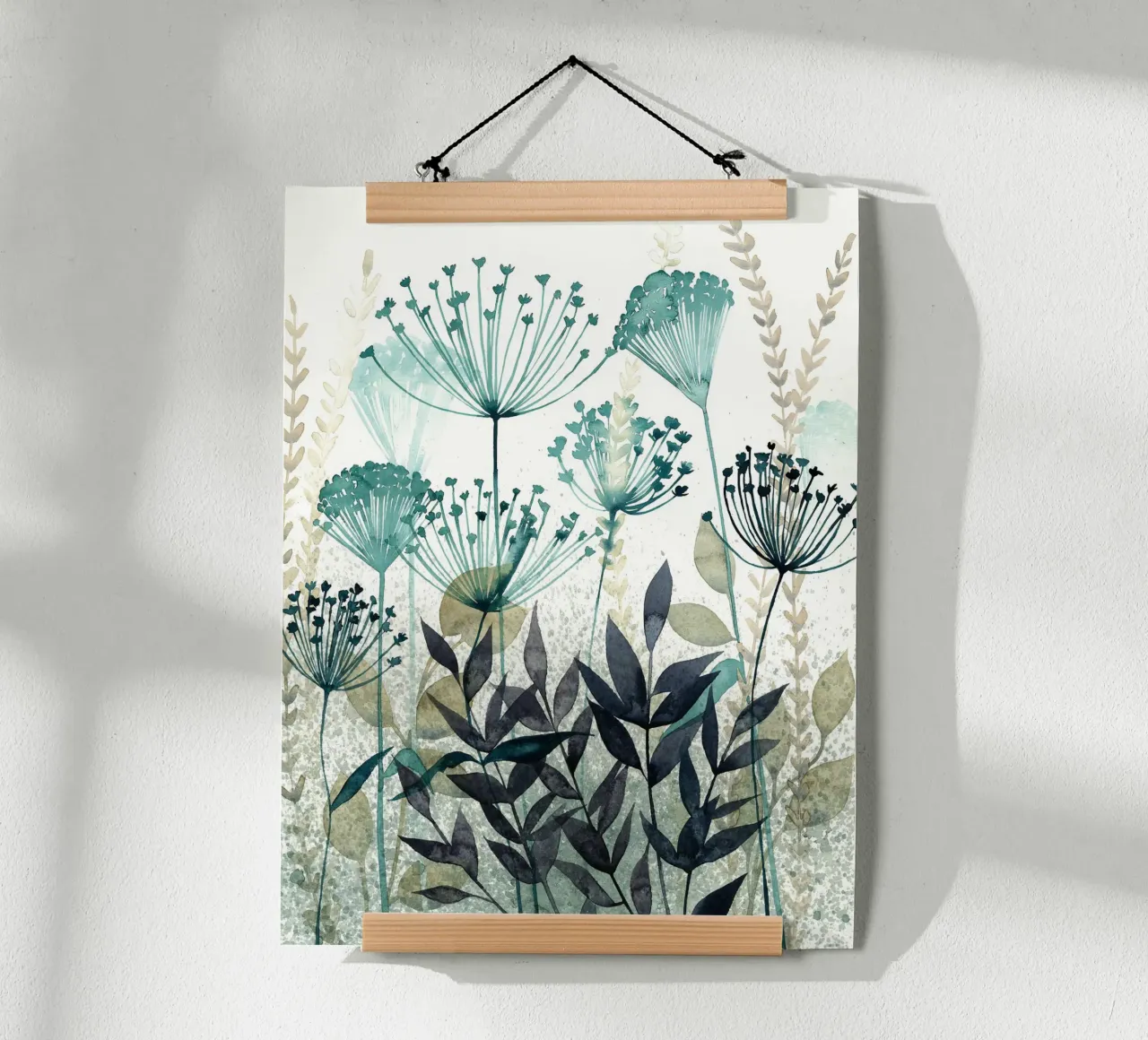 Prato estivo - Grace Popp poster con telaio in plastica da medineprint