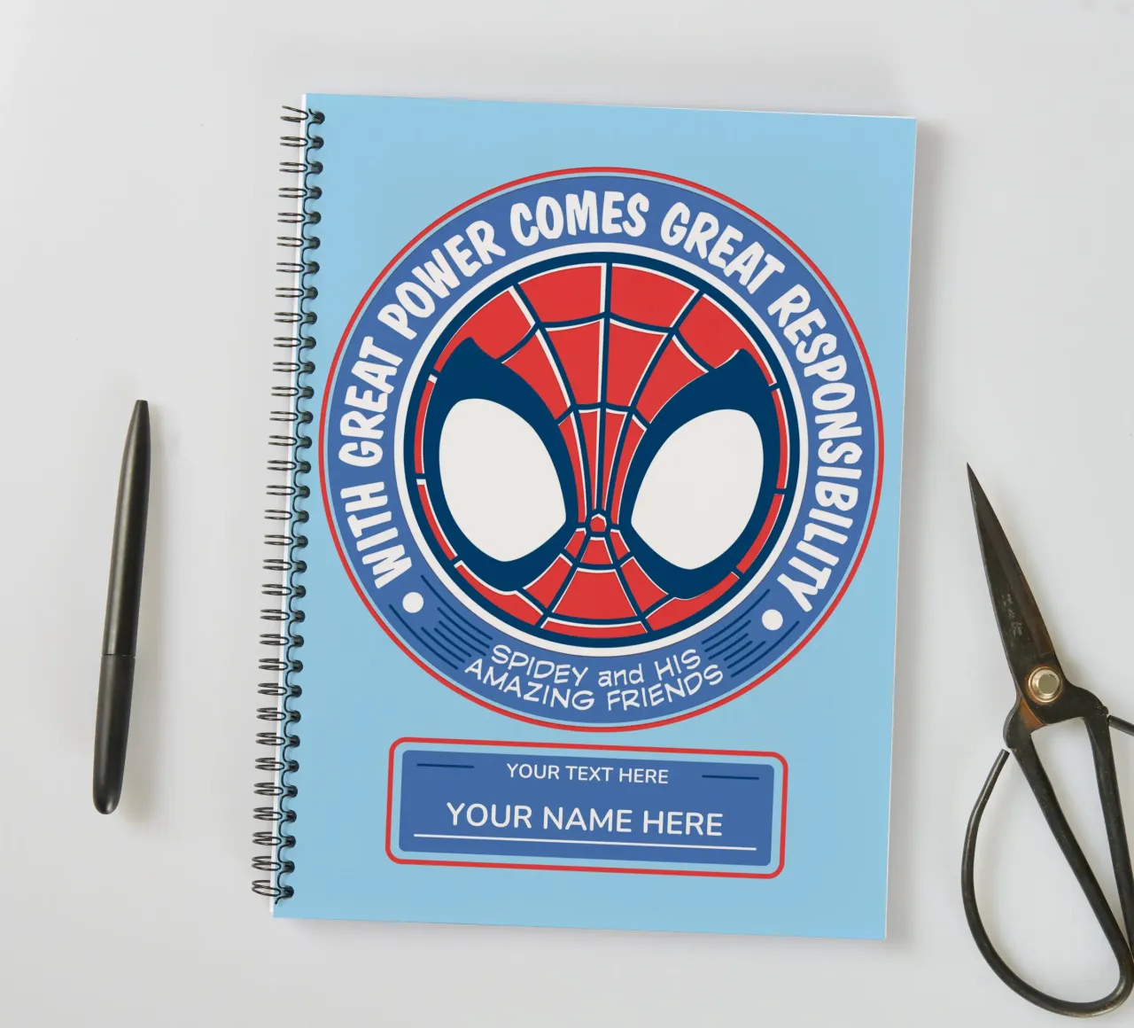 Spidey - great Power! carnet à spirale de SPIDEY and his AMAZING FRIENDS