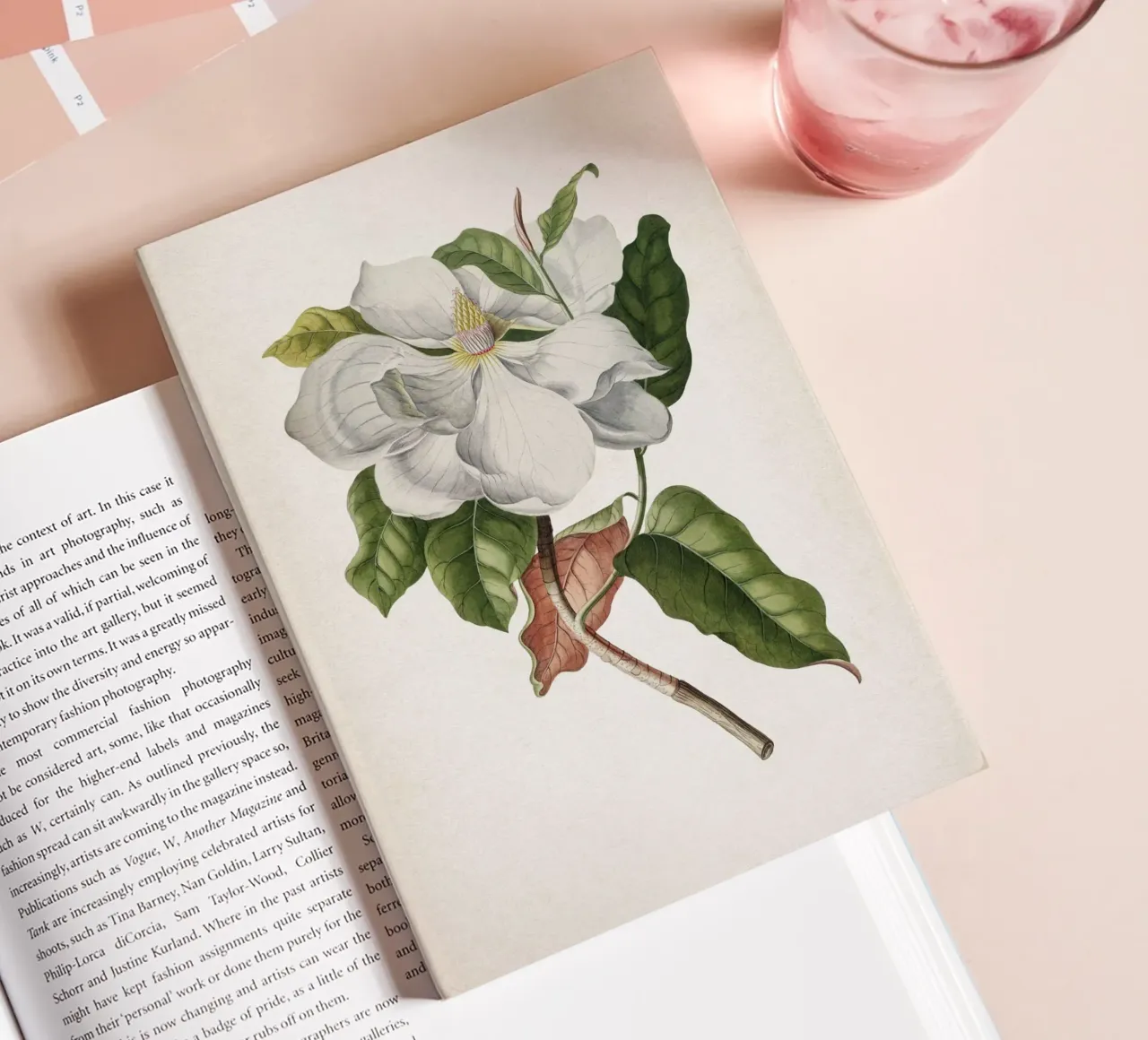 Vintage Ehret 4 Magnolia Maximo notebook by Vintage Print Collection