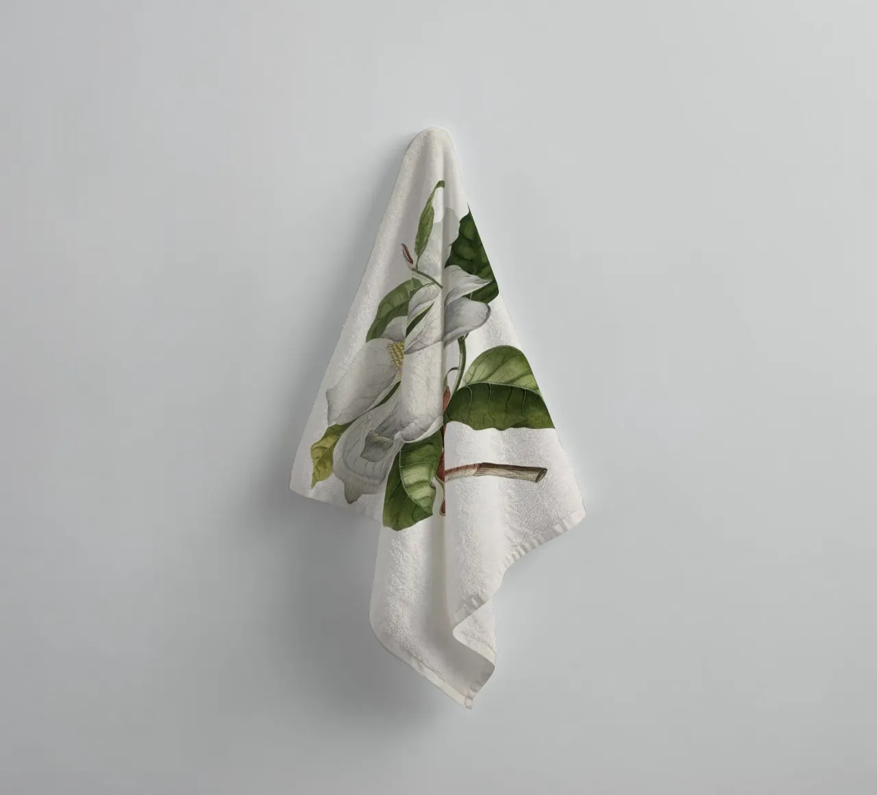 Vintage Ehret 4 Magnolia Maximo asciugamano da bagno da Vintage Print Collection