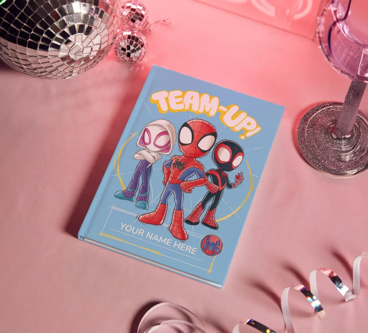 Spidey TEAM-UP! notebook by SPIDEY and his AMAZING FRIENDS
