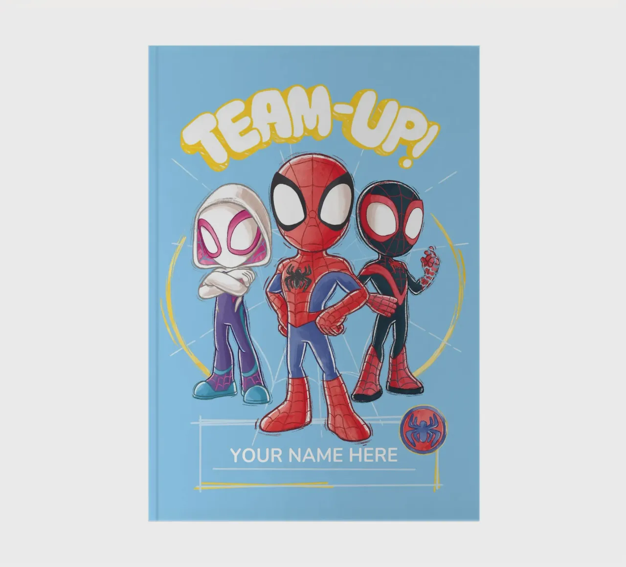 Spidey TEAM-UP! notebook by SPIDEY and his AMAZING FRIENDS