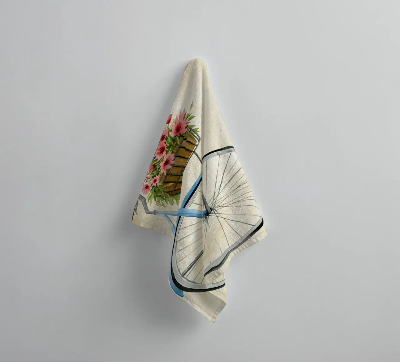 Corriere dei fiori II - Grace Popp asciugamano da bagno da medineprint