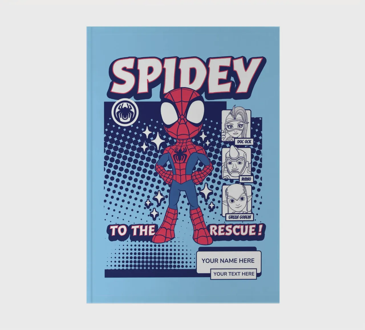 Spidey to the rescue! notitieboek van SPIDEY and his AMAZING FRIENDS