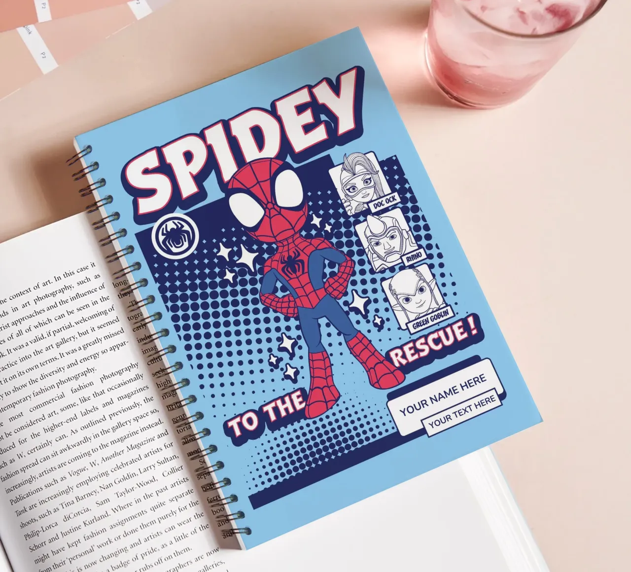 Spidey to the rescue! carnet à spirale de SPIDEY and his AMAZING FRIENDS