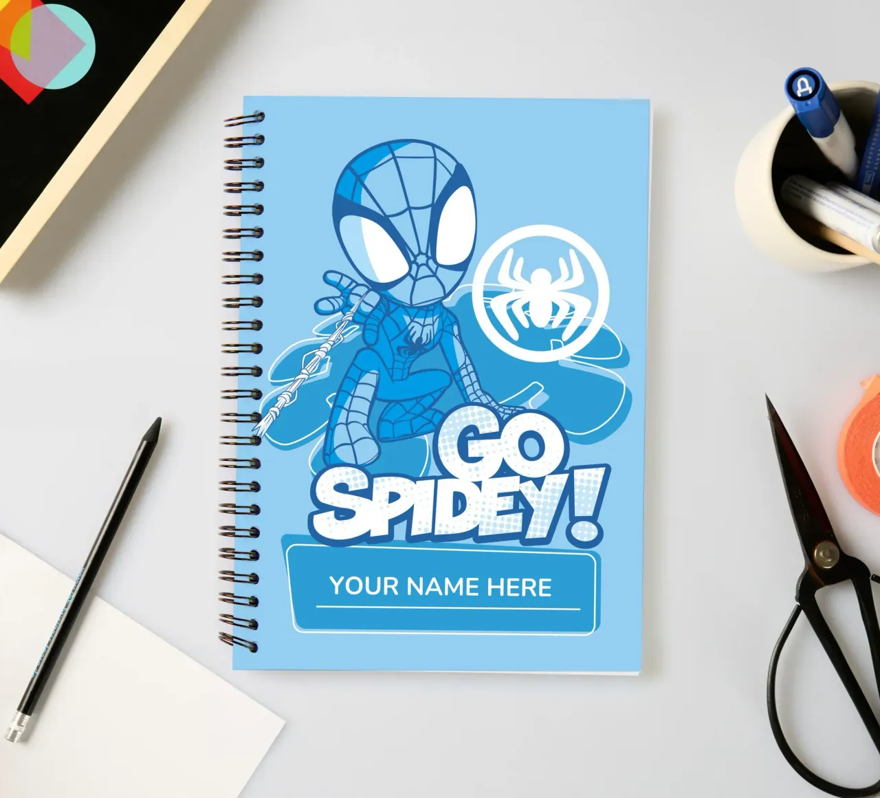 GO Spidey! carnet à spirale de SPIDEY and his AMAZING FRIENDS