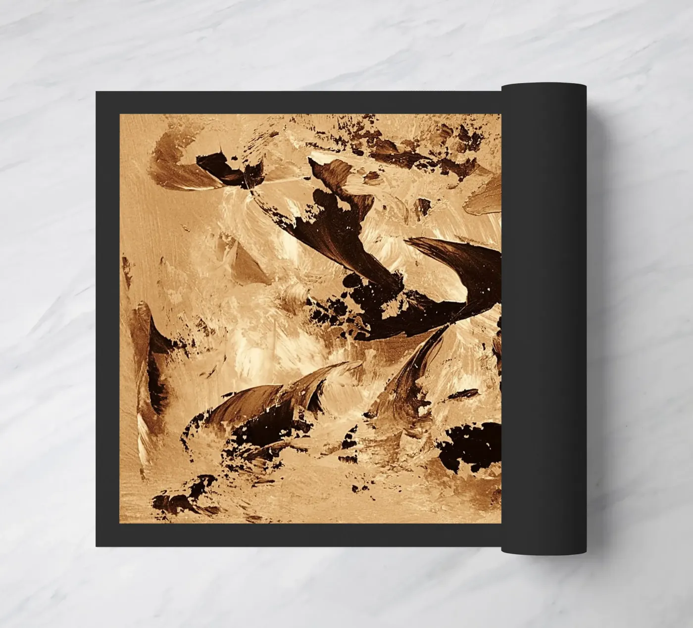 SEPIA 65 zerbino da Thierry Vobmann Abstract painting