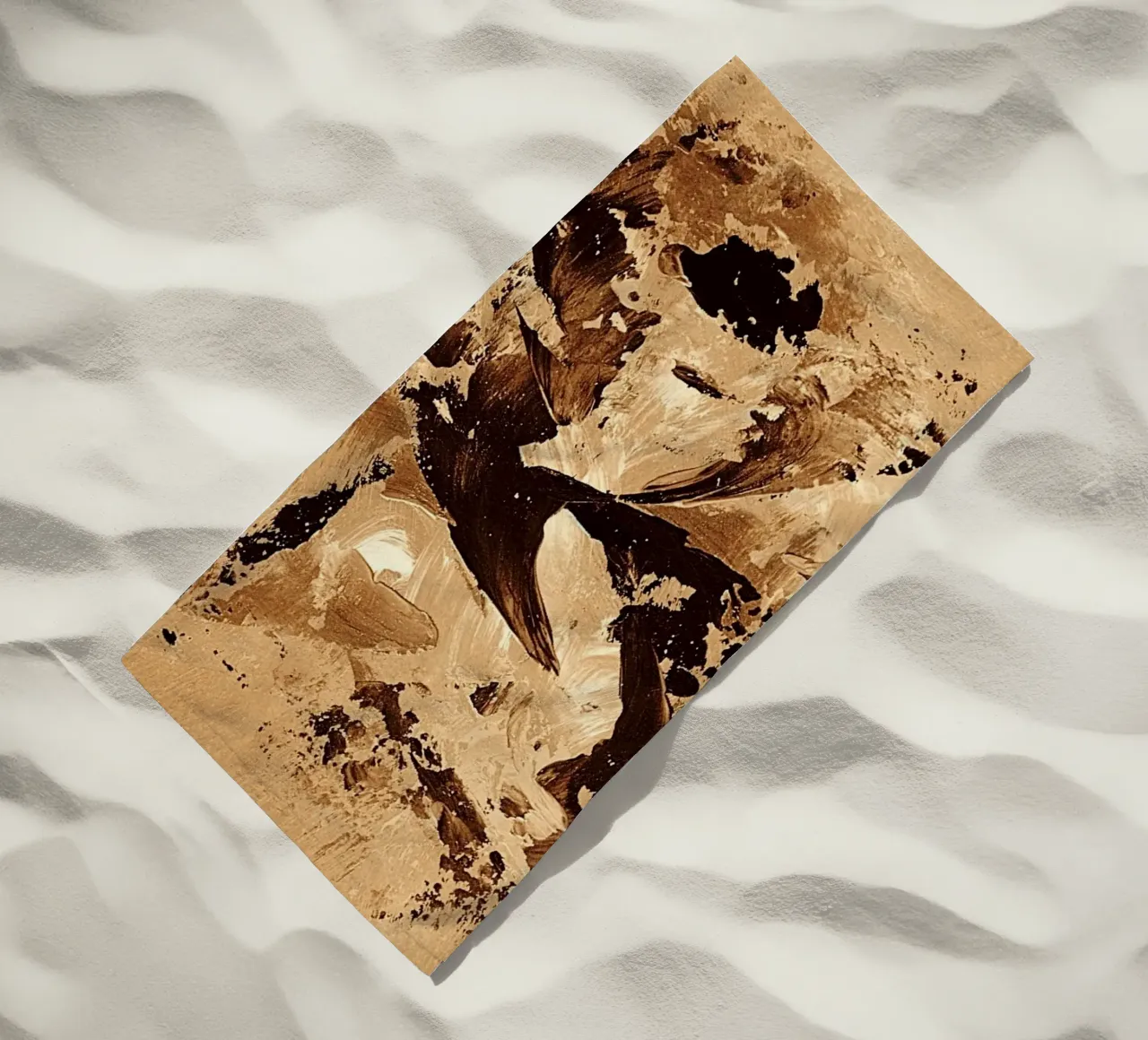 SEPIA 65 telo mare da Thierry Vobmann Abstract painting