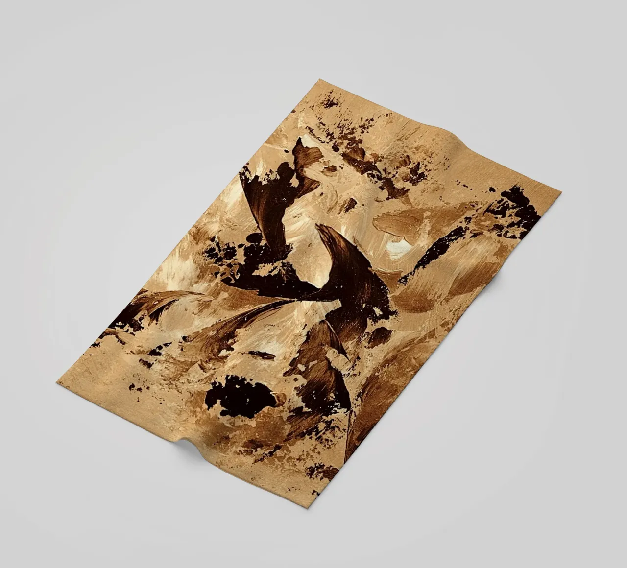 SEPIA 65 telo mare da Thierry Vobmann Abstract painting