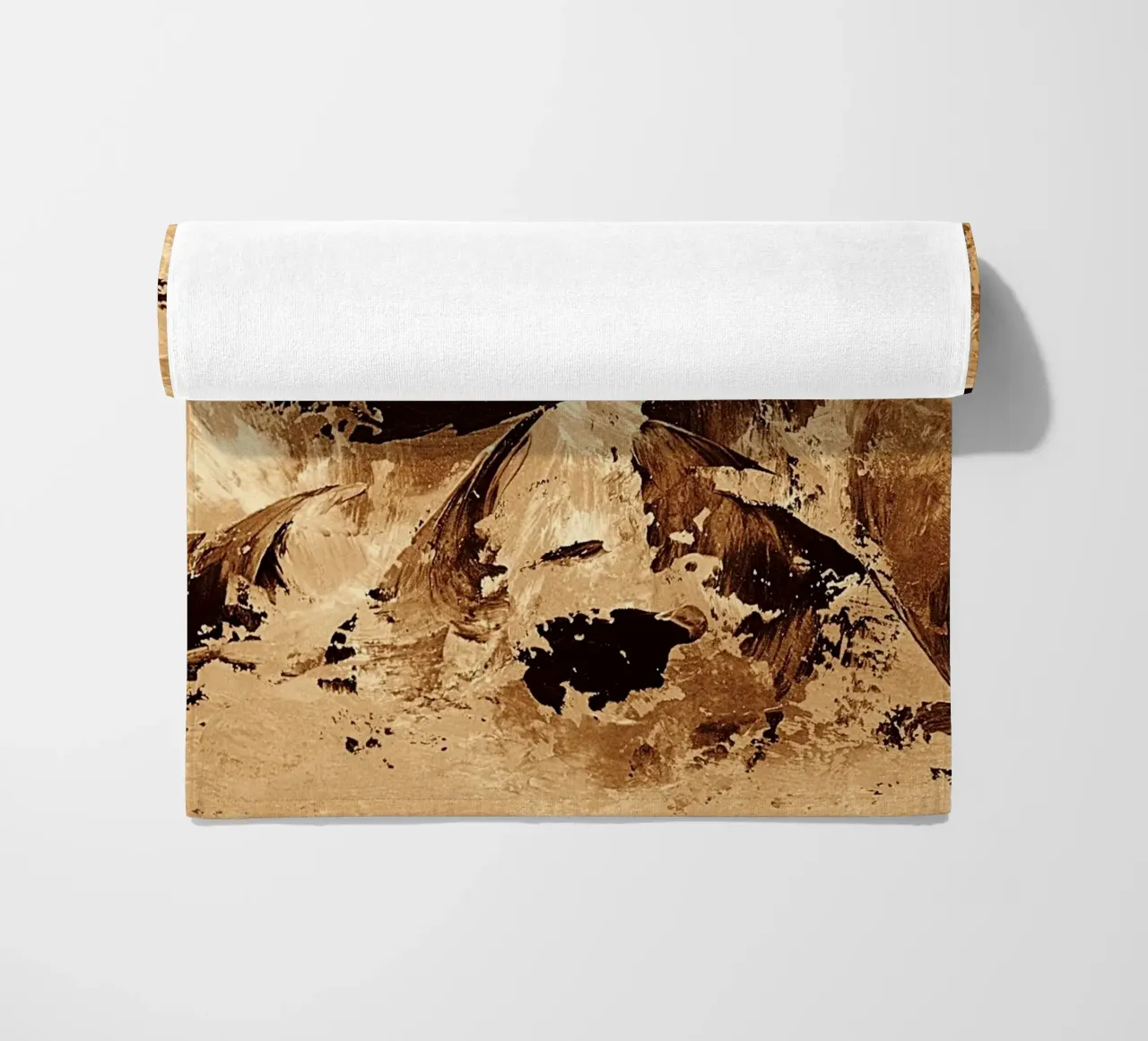 SEPIA 65 telo mare da Thierry Vobmann Abstract painting