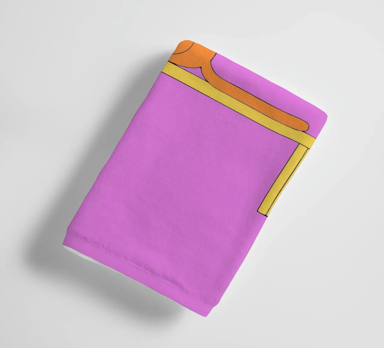 Panda Hugging Cat towel by OUR SHOP