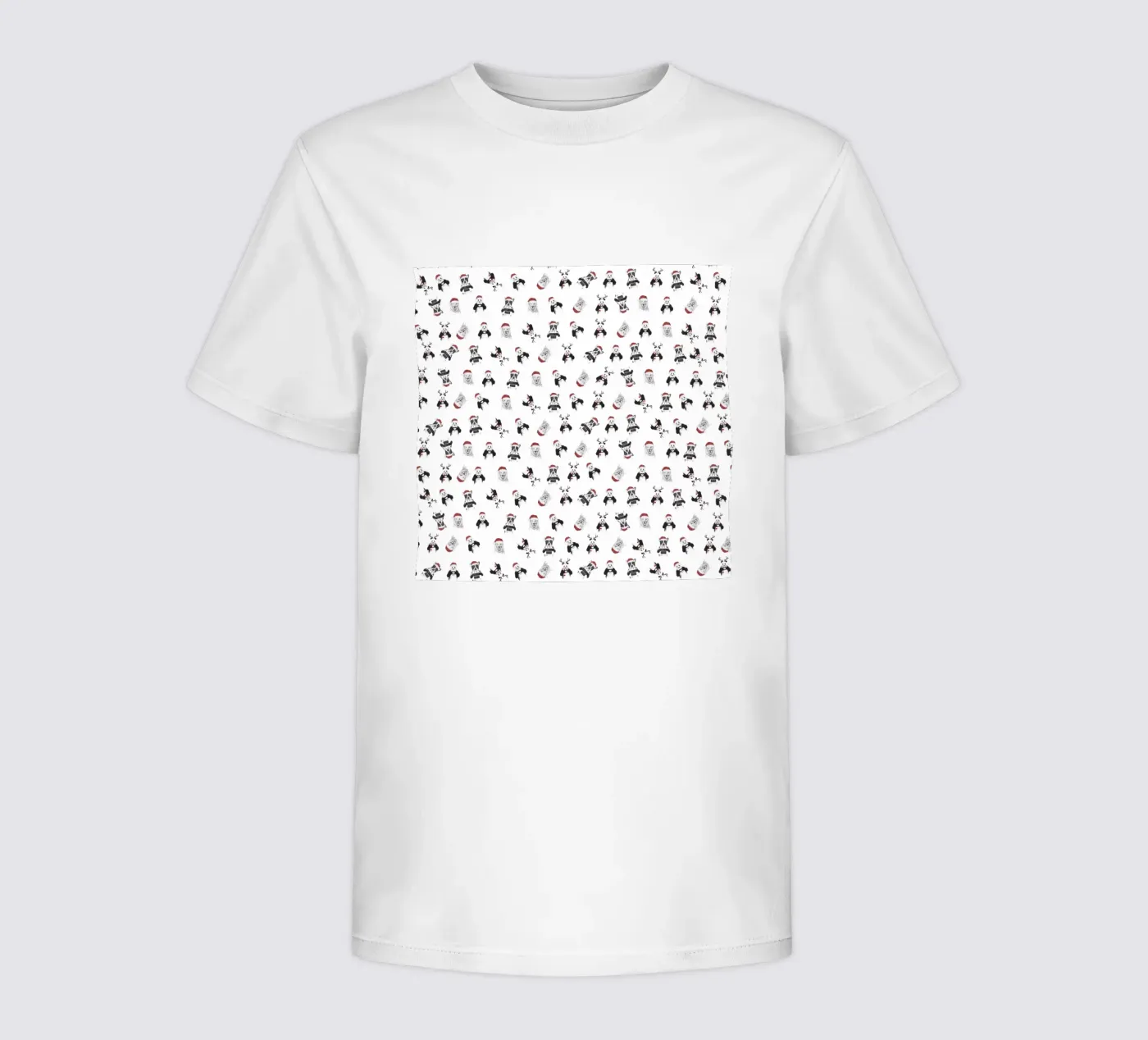 Xmas pattern t-shirt bambini da Balazs Solti