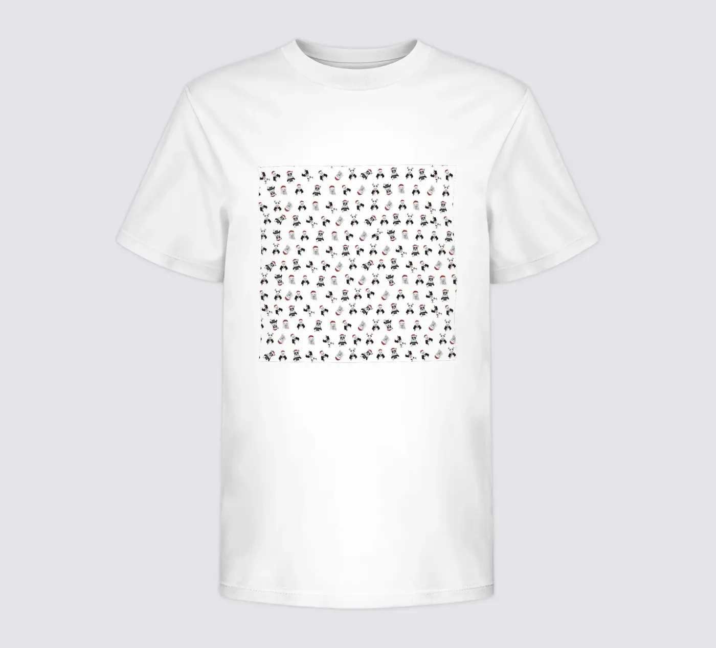 Xmas pattern t-shirt bambini da Balazs Solti